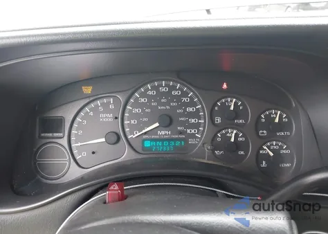 2002 Chevrolet Silverado 1500 Ls из США, поврежденный, VIN 2GCEK19T221282748